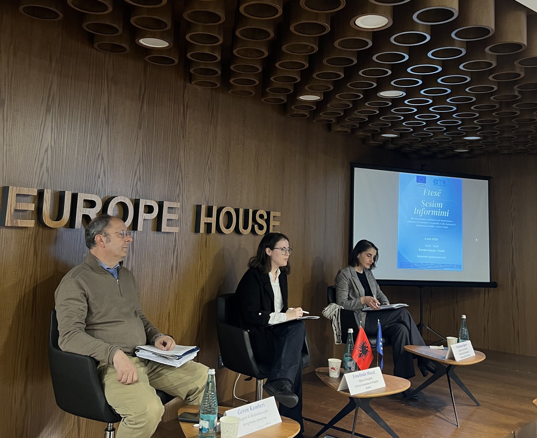 Info session on the guidelines for monitoring rule of law reforms in the framework of the European integration process and the involvement of civil society, 2 April 2026